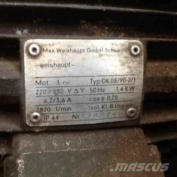  Oliefyr Weishaupt 其他組件