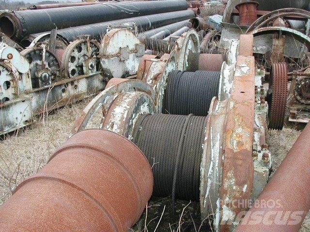  Piloteringsspil 3 tromler 吊車起重機、絞車吊貨機和物料升降機