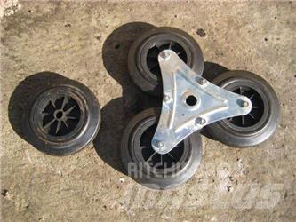  Plast/gummihjul - ca. 1000 stk. 輪胎、車輪和輪圈