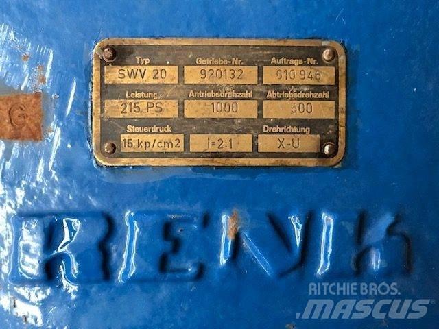 Renk Type SWV20 齒輪箱