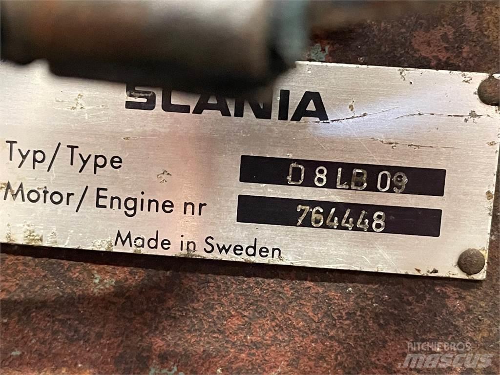 Scania D8L B09 motor. 引擎/發動機