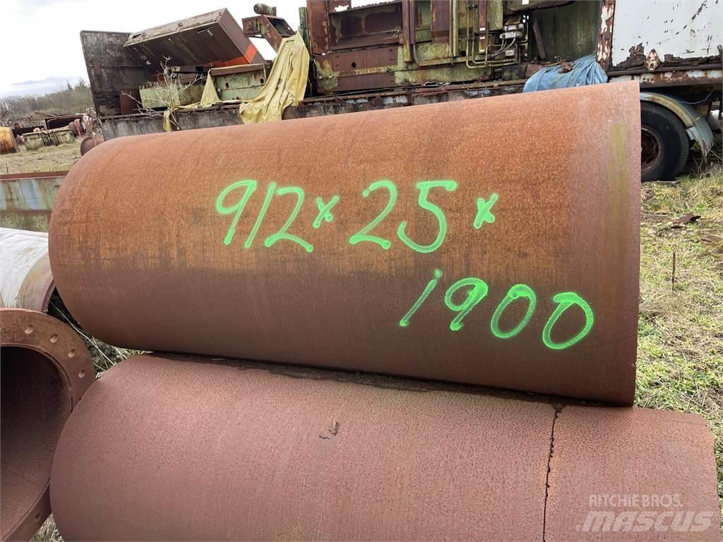  Stålrør ø912x25x1900 mm 管道設備