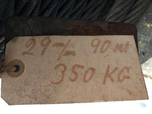  Stålwire Ø29 mm 起重機組件和設備