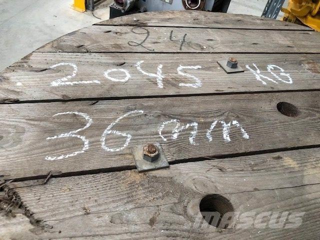  Stålwire Ø36 mm 起重機組件和設備