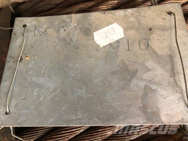  Stålwire Ø37 mm 起重機組件和設備