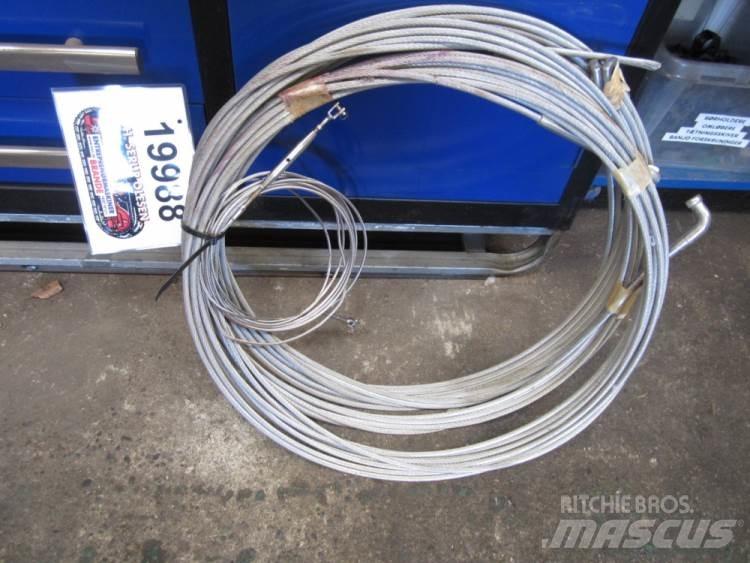  Stålwire Ø6 mm, rustfri 起重機組件和設備