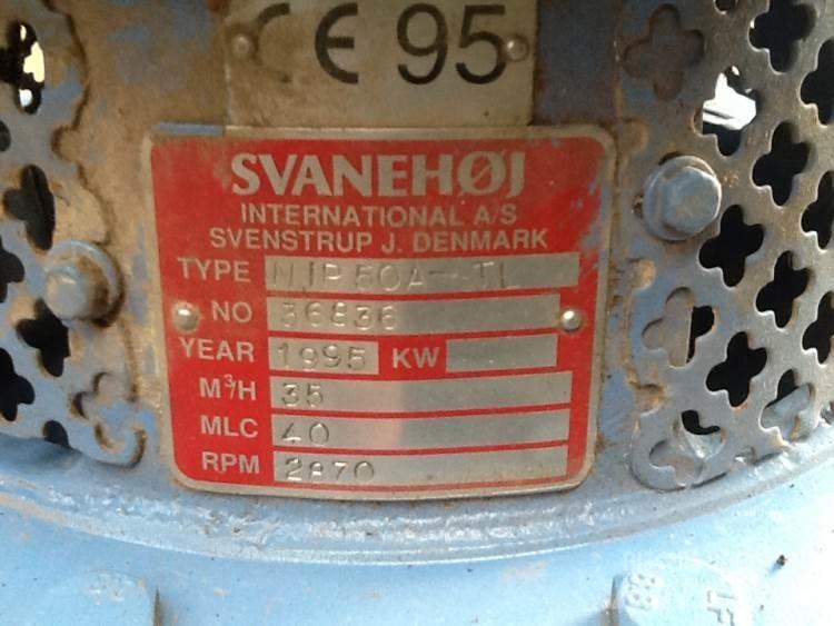 Svanehøj NP 50A-TL pumpe 水泵浦