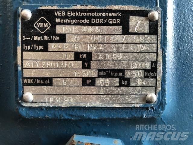 VEB kølekompressor - 4 cyl. 空氣壓縮機