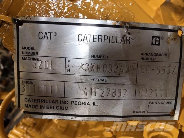  Ventilblok ex. Cat 320L 其他組件