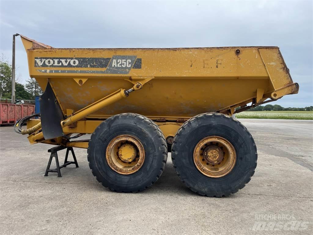 Volvo A25C dumpervogn 6x6 側卸礦車