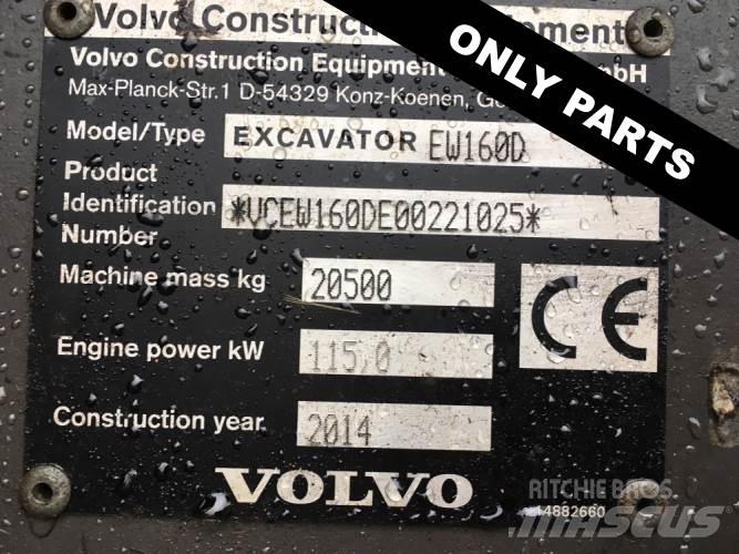 Volvo EW160D til ophug 履帶式 挖土機/掘鑿機/挖掘機