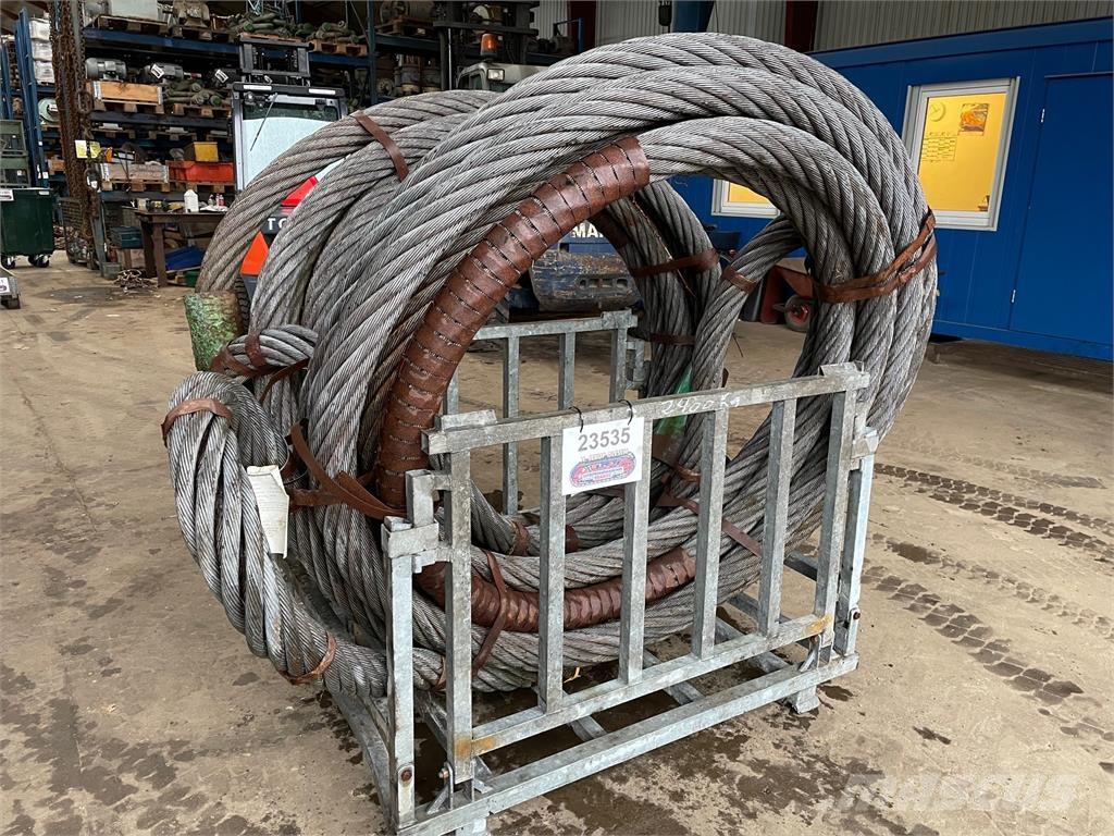  Wirestroppe - 2 stk. 起重機組件和設備