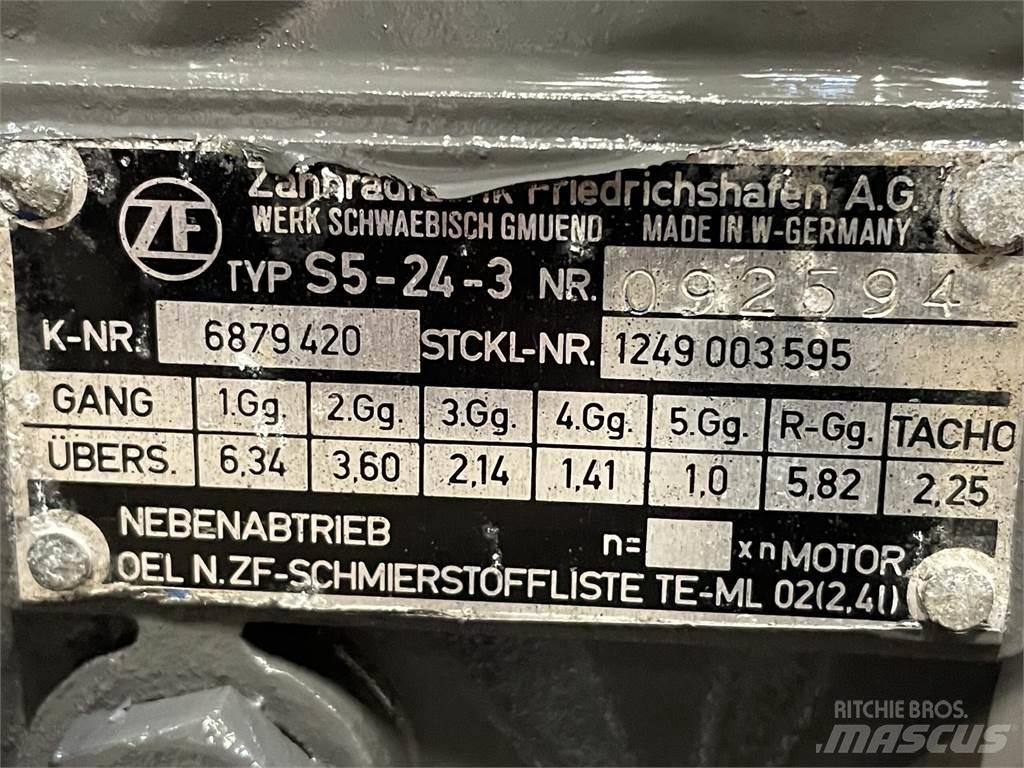 ZF gearkasse type S5-24-3 傳動裝置