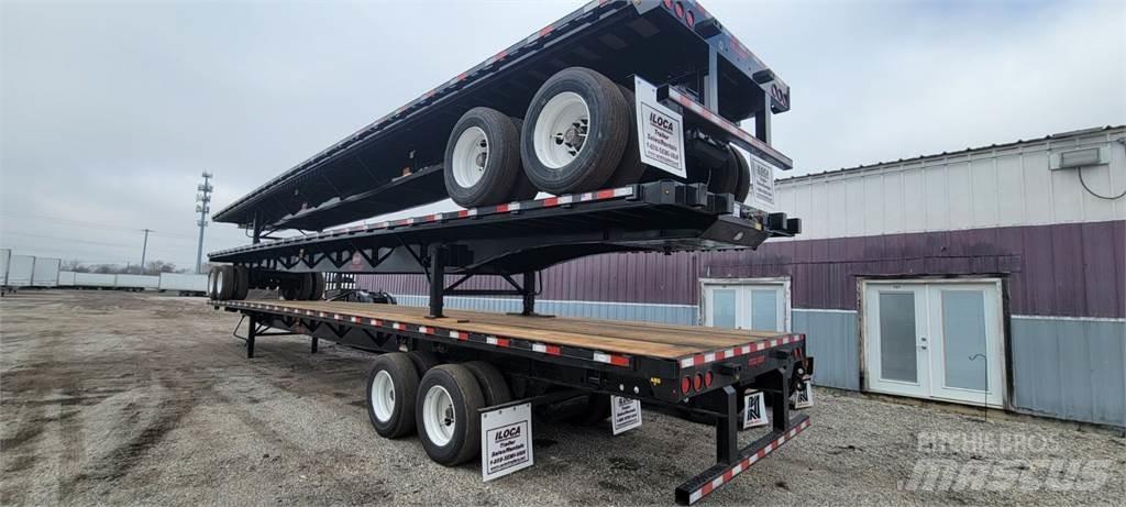 Dorsey STEEL FLATBED 平板式/側卸式拖車