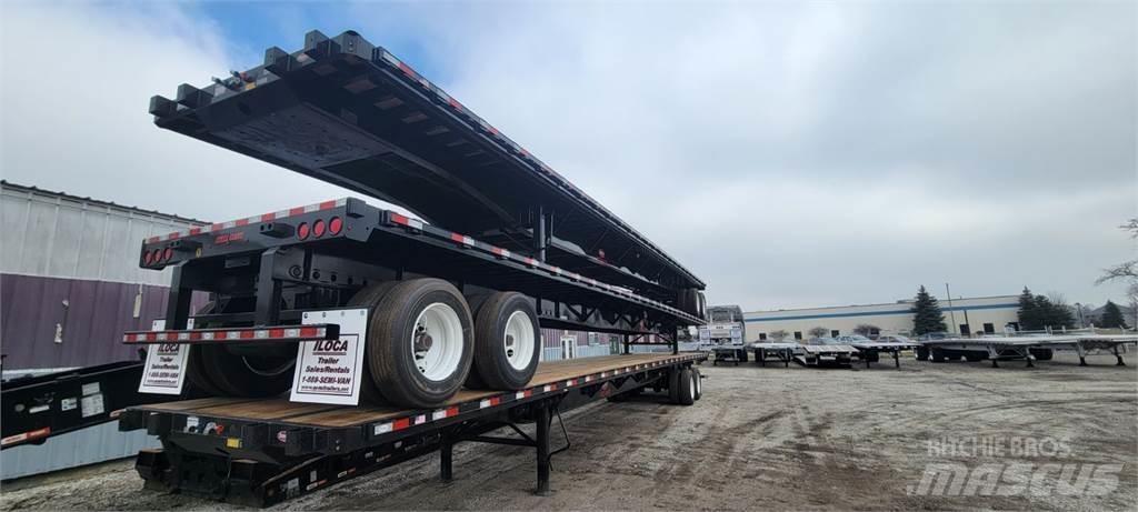 Dorsey STEEL FLATBED 平板式/側卸式拖車
