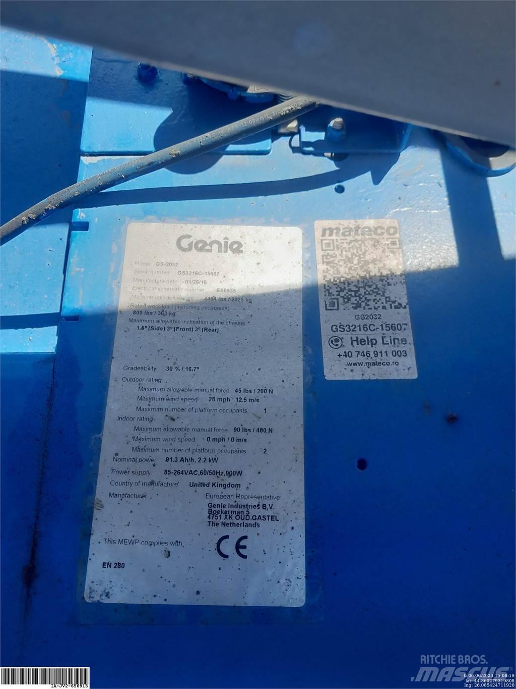 Genie GS2032 剪式升降機