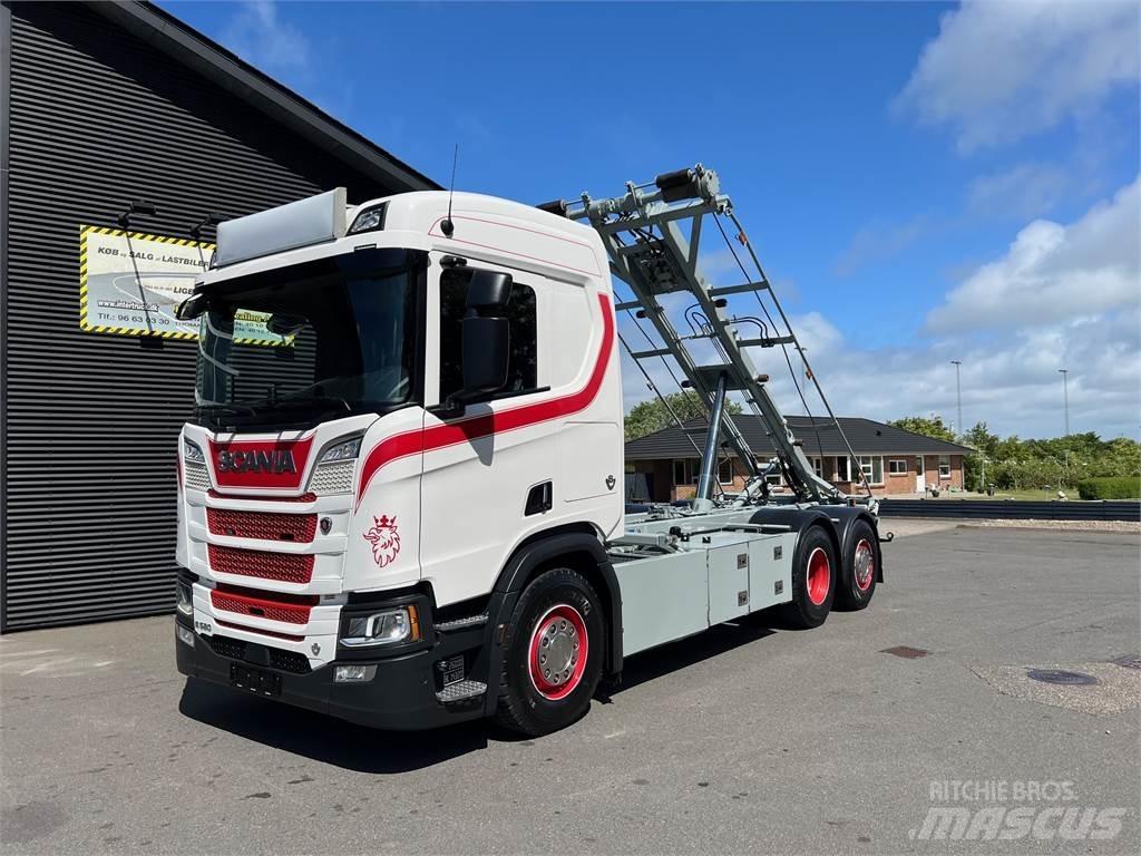 Scania R520 hejs 起重可拆卸式卡車
