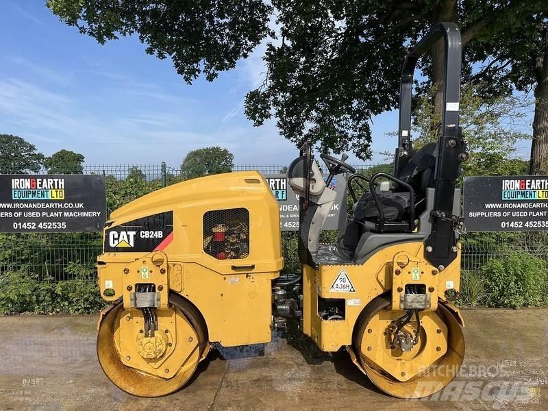 CAT CB24B Roller 雙輪滾壓機