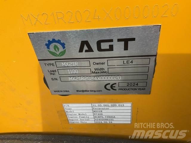 AGT MX21R 履帶式 挖土機/掘鑿機/挖掘機