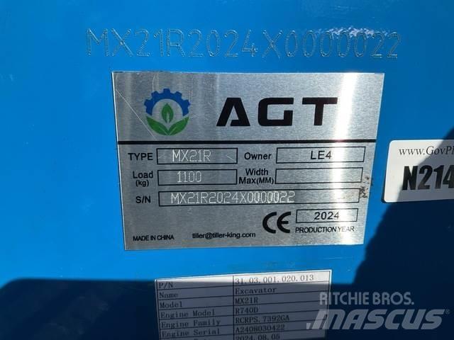 AGT MX21R 履帶式 挖土機/掘鑿機/挖掘機