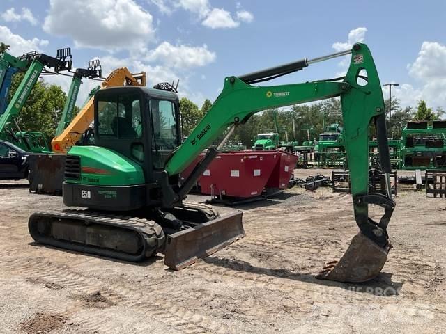 Bobcat E50 履帶式 挖土機/掘鑿機/挖掘機