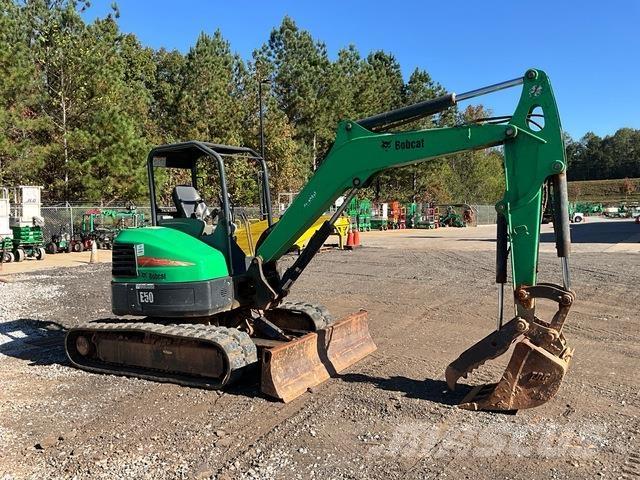 Bobcat E50 履帶式 挖土機/掘鑿機/挖掘機