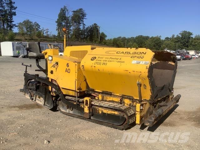 Carlson CP100 瀝青攤舖機/鋪路機
