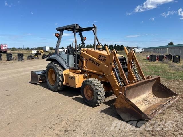 Case IH 570LXT 前端裝載機和挖掘機