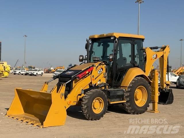 CAT 424 反鏟裝載機