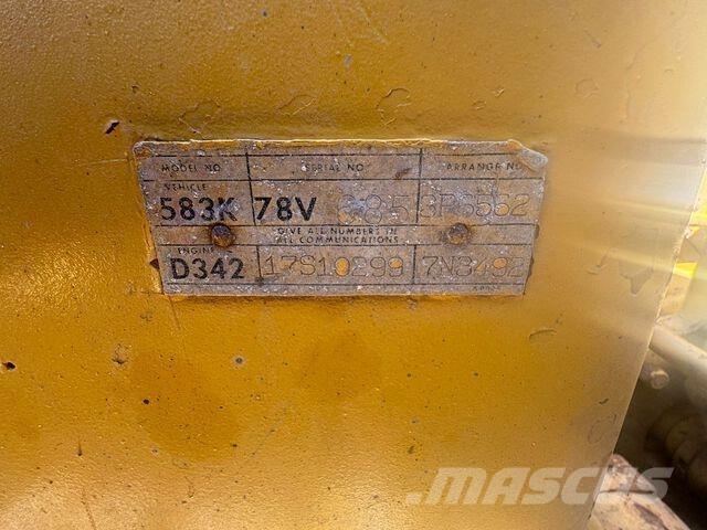 CAT 583K 鋪管推土機