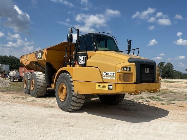 CAT 745C 鉸接式起吊車
