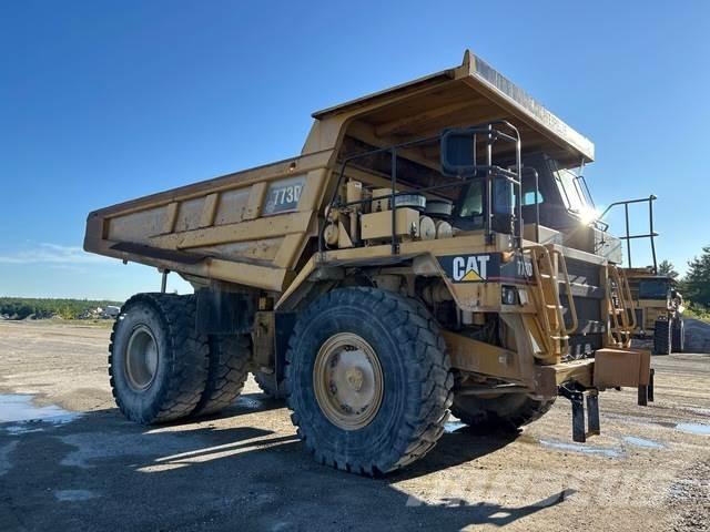 CAT 773D 鉸接式起吊車