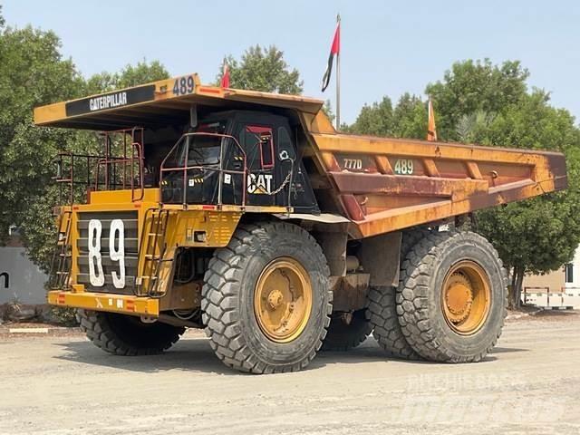CAT 777D 鉸接式起吊車