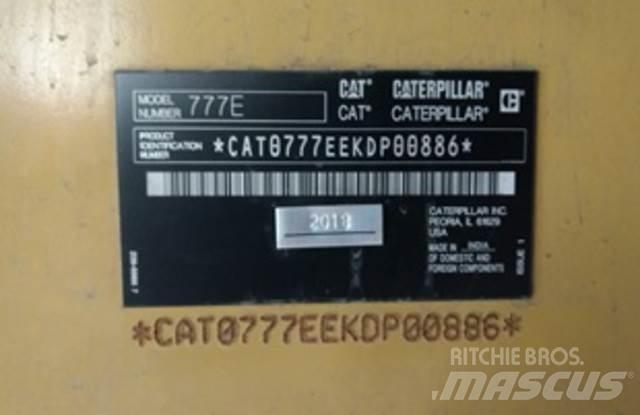 CAT 777E 鉸接式起吊車