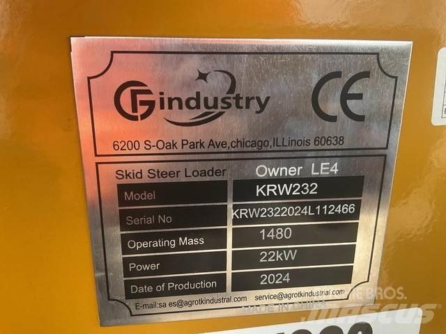CFG KRW232 滑移轉向裝載機