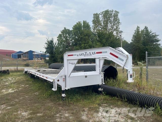 East Mfg Texas 平板式/側卸式拖車