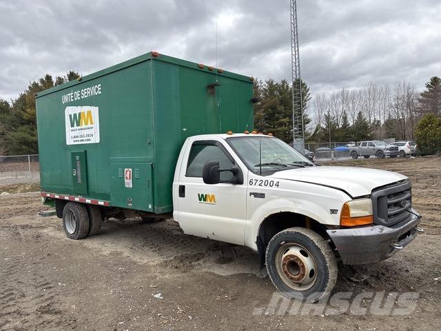 Ford F-450 皮卡.傳統半斗卡車/側卸板
