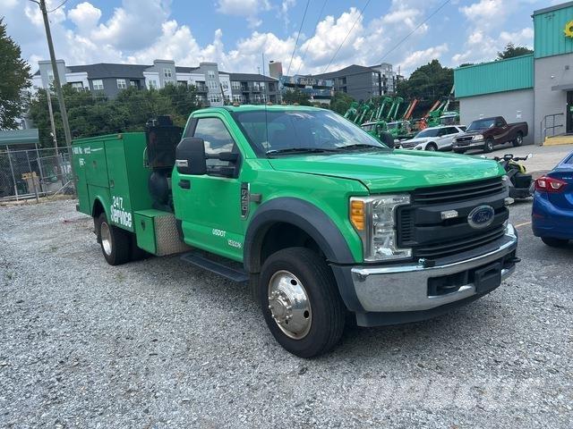 Ford F-450 皮卡.傳統半斗卡車/側卸板