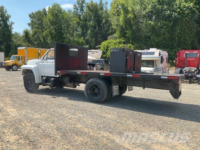 Ford F-600 平板式/側卸式卡車