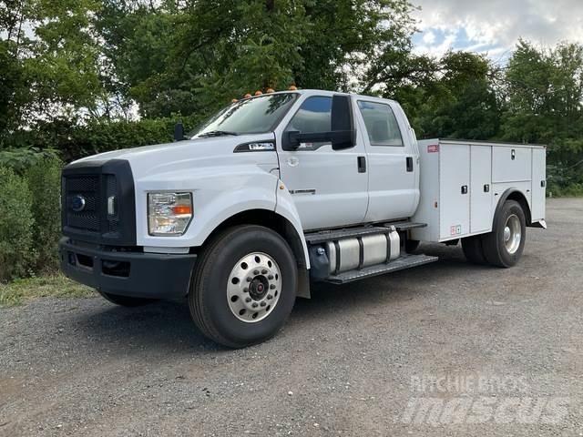 Ford F-750 皮卡.傳統半斗卡車/側卸板