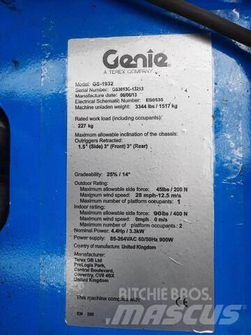 Genie GS1932 剪式升降機