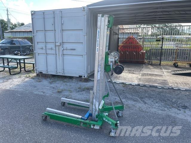 Genie SLA-10 吊車起重機、絞車吊貨機和物料升降機