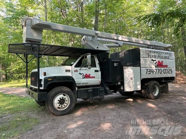 GMC C8500 卡車裝載高空作業車
