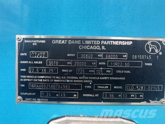 Great Dane  箱體拖車