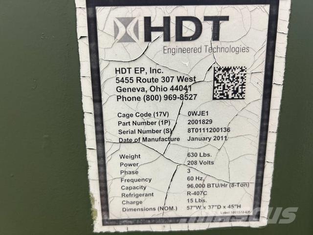  HDT 加熱和解凍設備