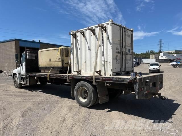Hino 308 平板式/側卸式卡車