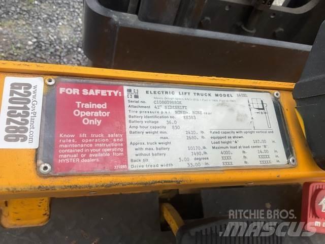 Hyster E40XL 電動堆高機