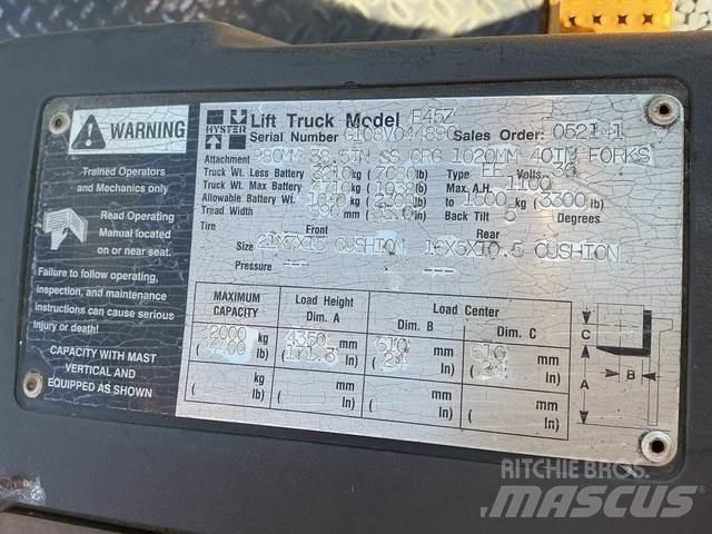 Hyster E45Z 電動堆高機