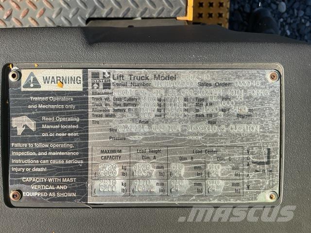 Hyster E65Z-40 電動堆高機