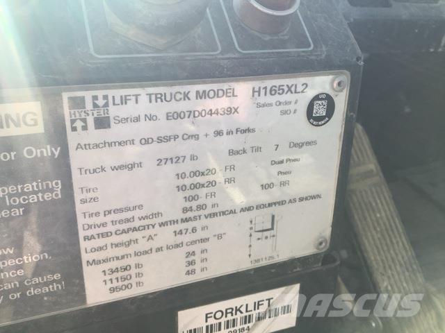Hyster H165XL2 堆高機(叉車)-其他